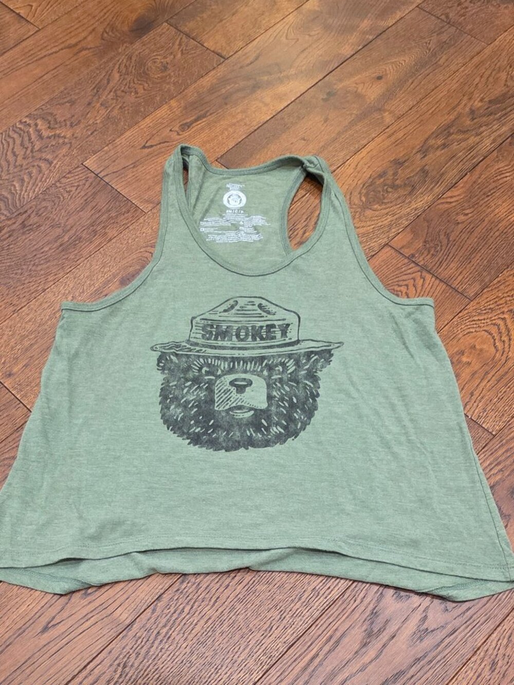 Smokey racerback tank